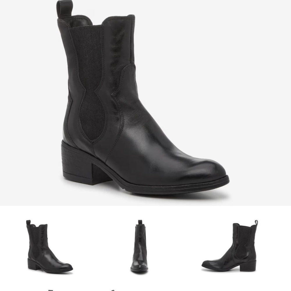 Coach and Four Women's Black Leather colt Boot